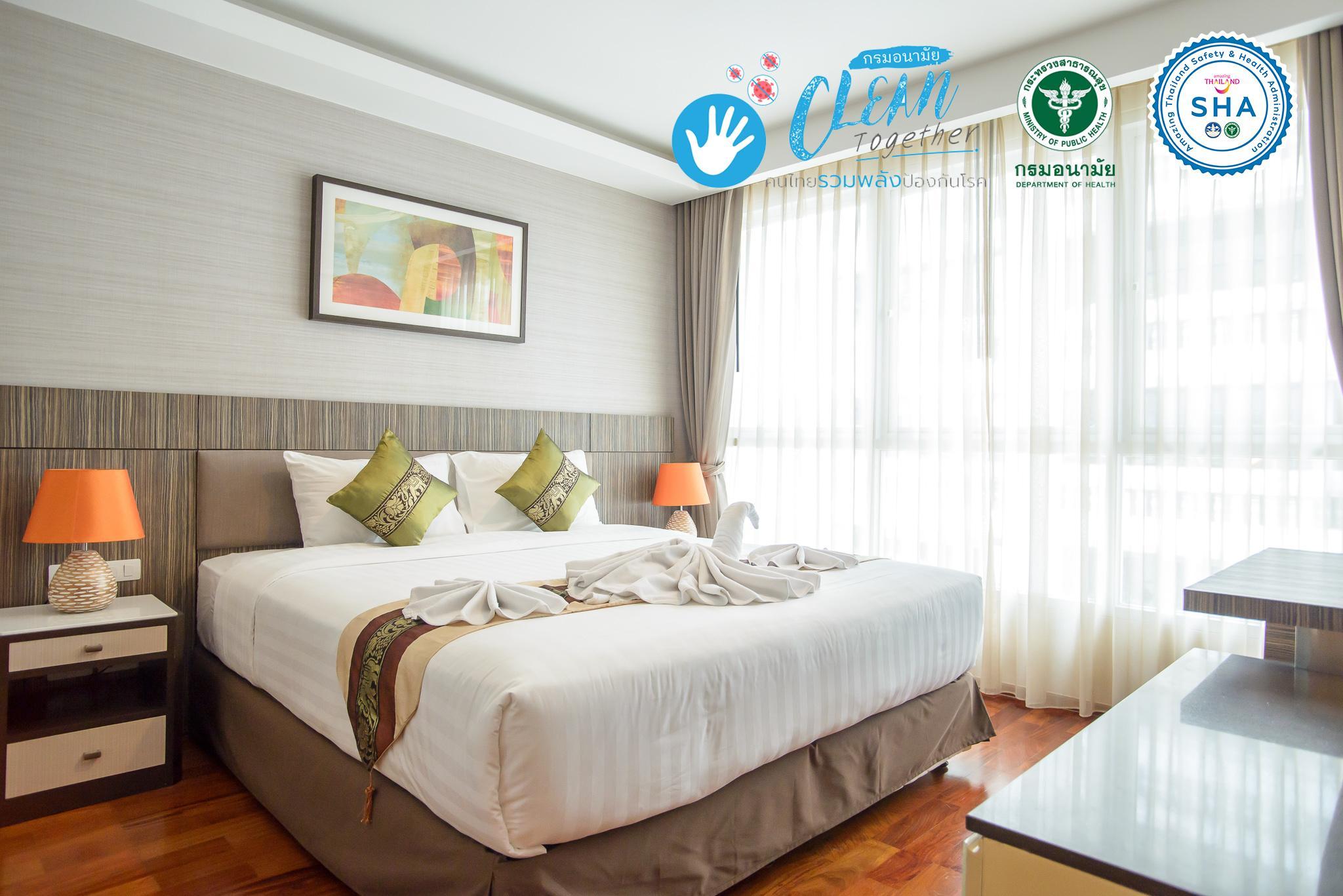 Gm Serviced Apartment Bangkok Bagian luar foto